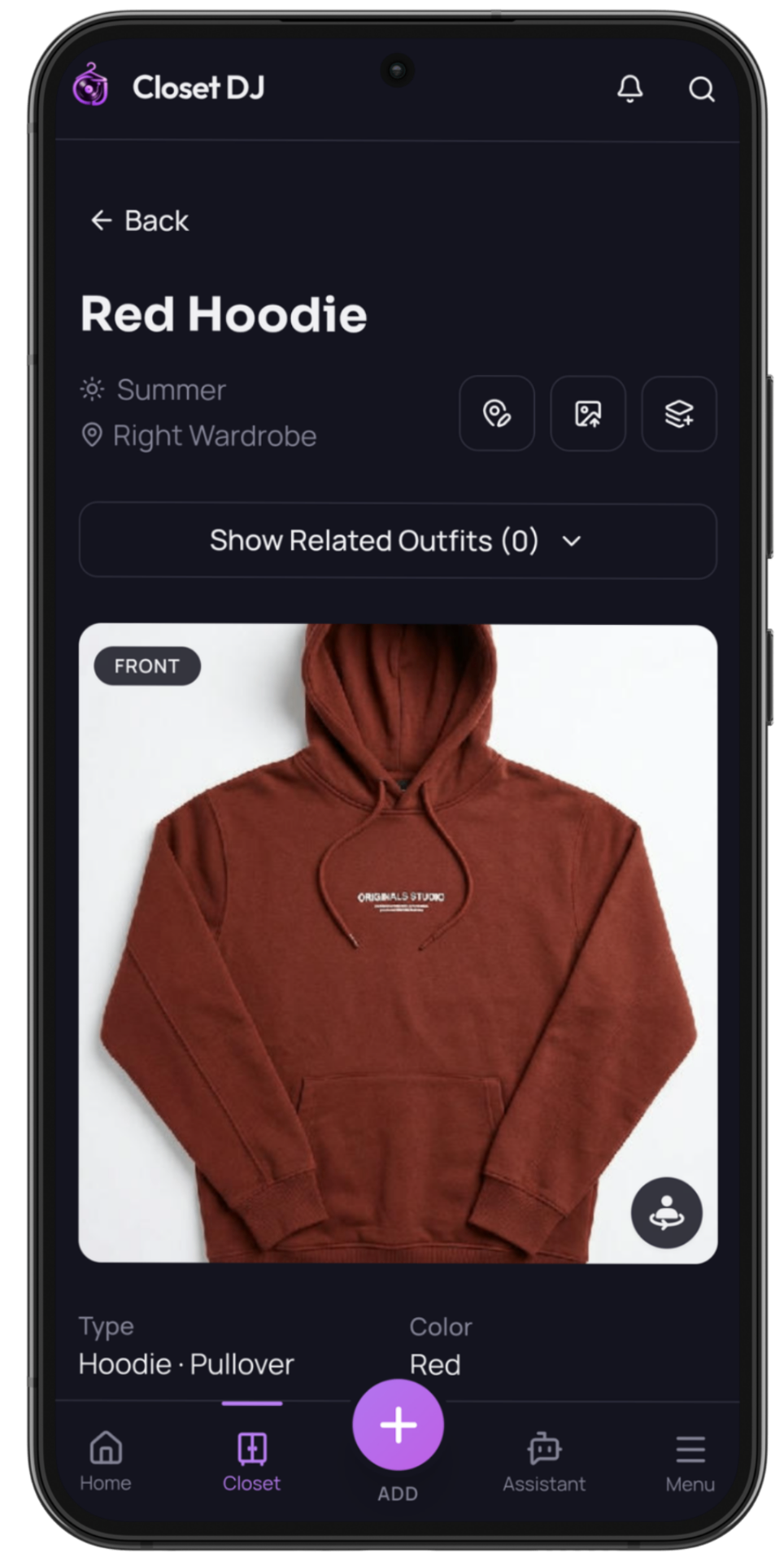 Clean, catalogue-style item image generated by AI