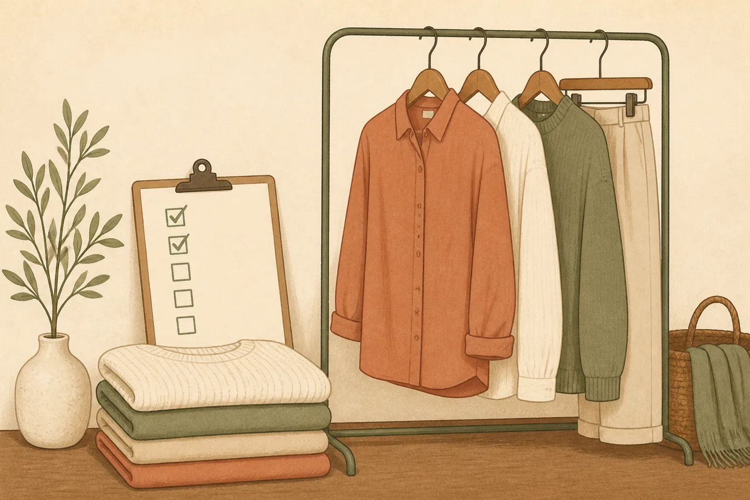 The Capsule Wardrobe Checklist (Every Season, Every Body)