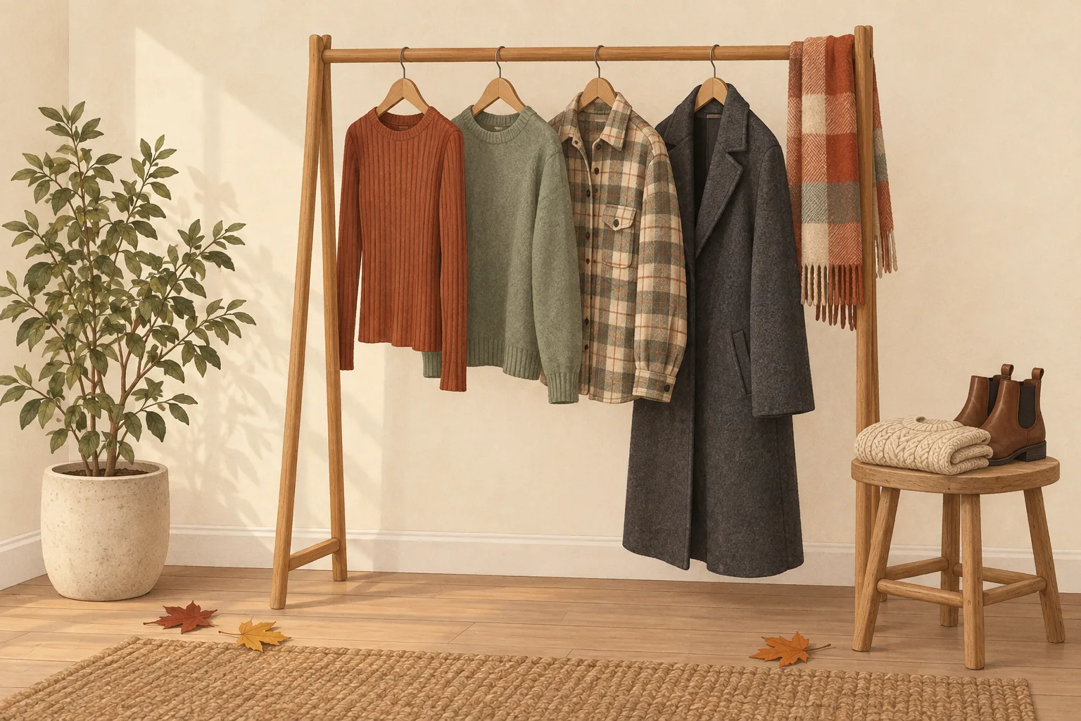 How to Layer Clothes for Autumn Without Looking Bulky