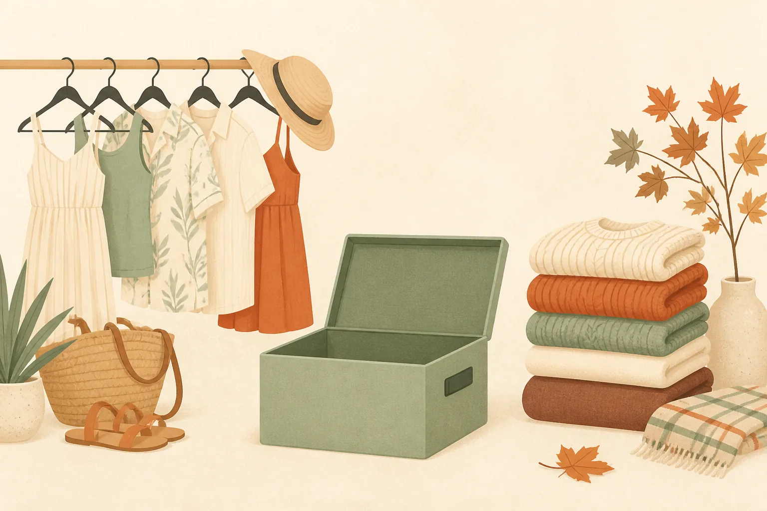 The Seasonal Wardrobe Switch: A Step-by-Step Guide